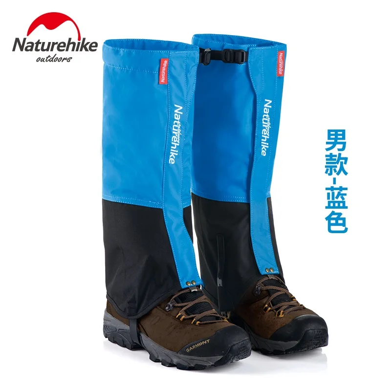 Naturehike походные гетры для походов, альпинизма, лыжного спорта, водонепроницаемые сапоги, гетры, теплые зимние гетры - Цвет: Men Blue