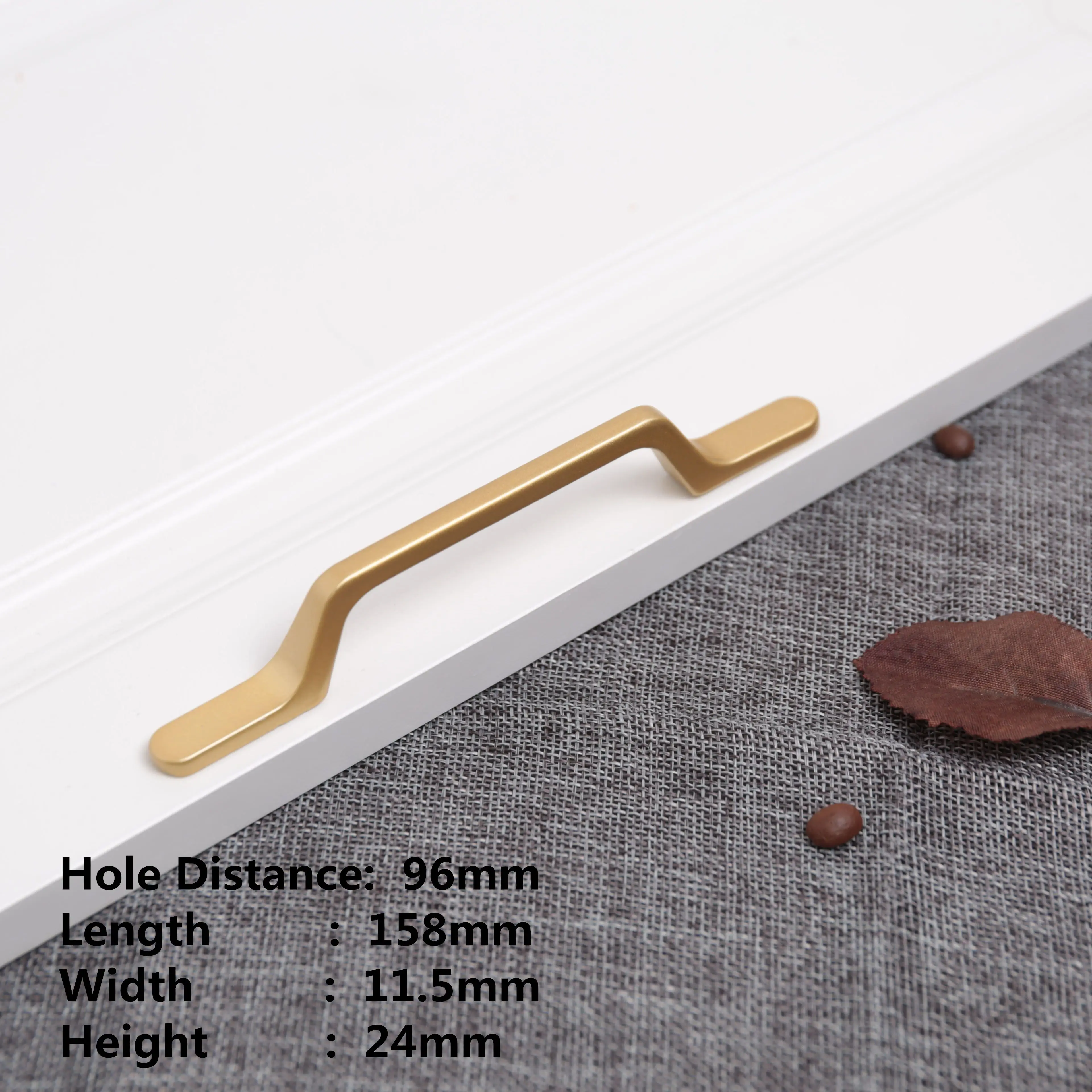 Ручки для шкафов Golden Simplicity алюминиевые