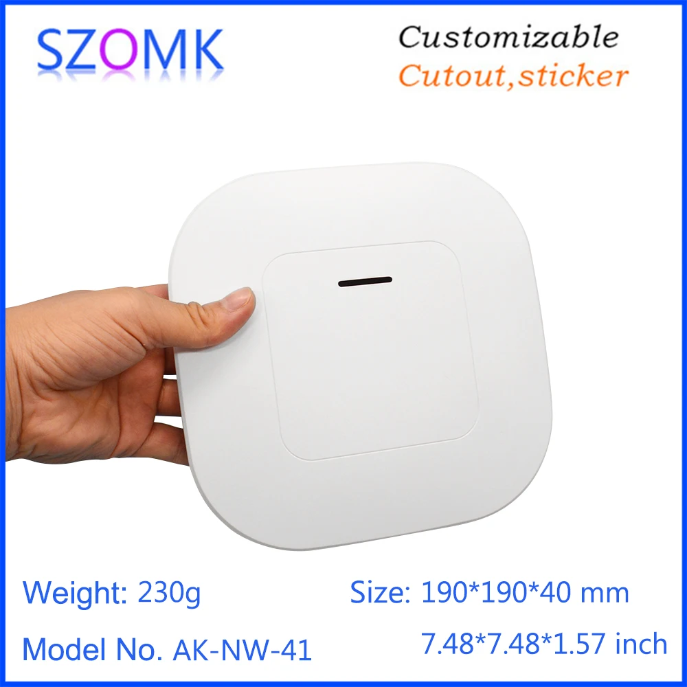 4 шт. 190*190*40 мм высококачественный роутер smart home wifi пластиковая коробка для