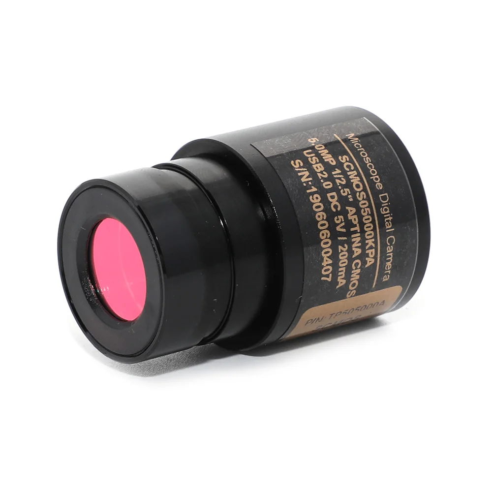 XP401 Монокуляр Биологические микроскопы с 5 м цифровой окуляр камеры | Инструменты