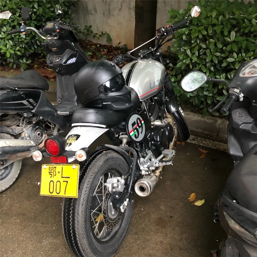 Новые винтажные полоски античные водонепроницаемые изделия мотоциклетный шлем