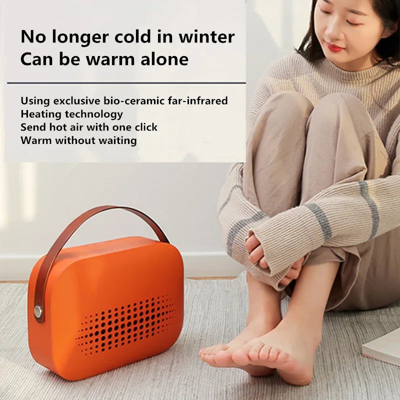 Электрический портативный обогреватель удобный для личного пространства