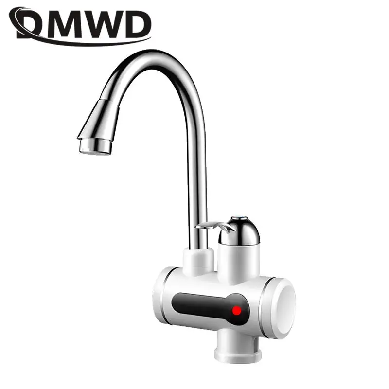 DMWD Tankless Электрический проточный водонагреватель Кухня Instant Hot водопроводной воды