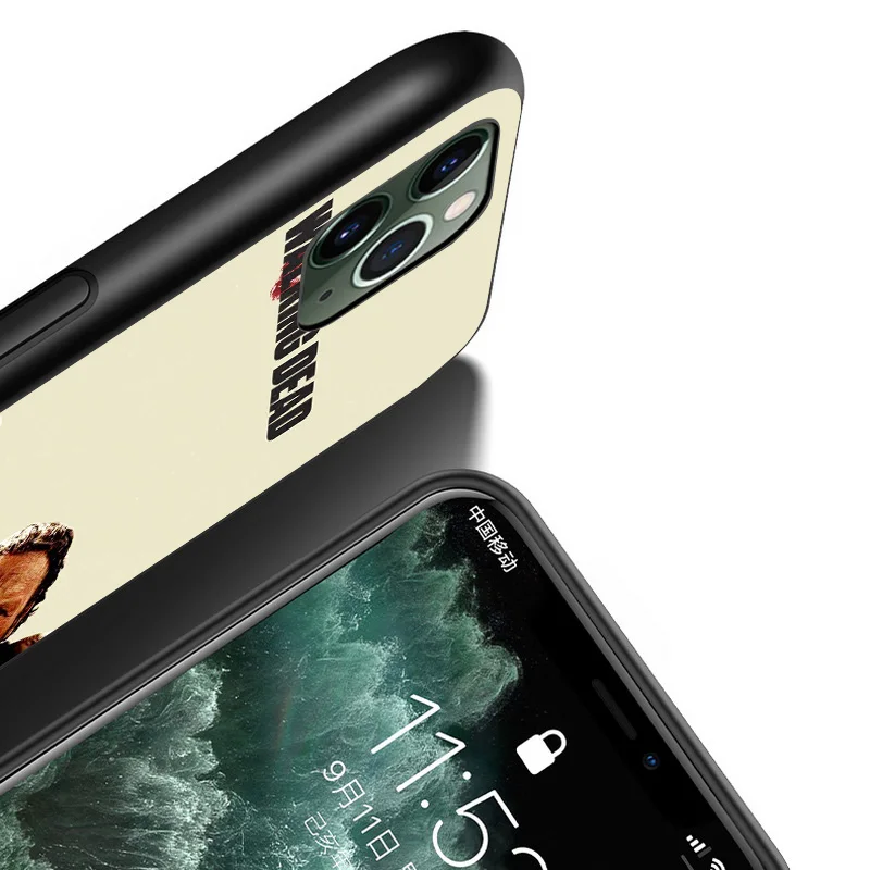 

Cool The Walking Dead For Apple iPhone 12 Mini 11 XS Pro Max XR X 8 7 6 6S Plus 5 5S SE 2020 Black Phone Case