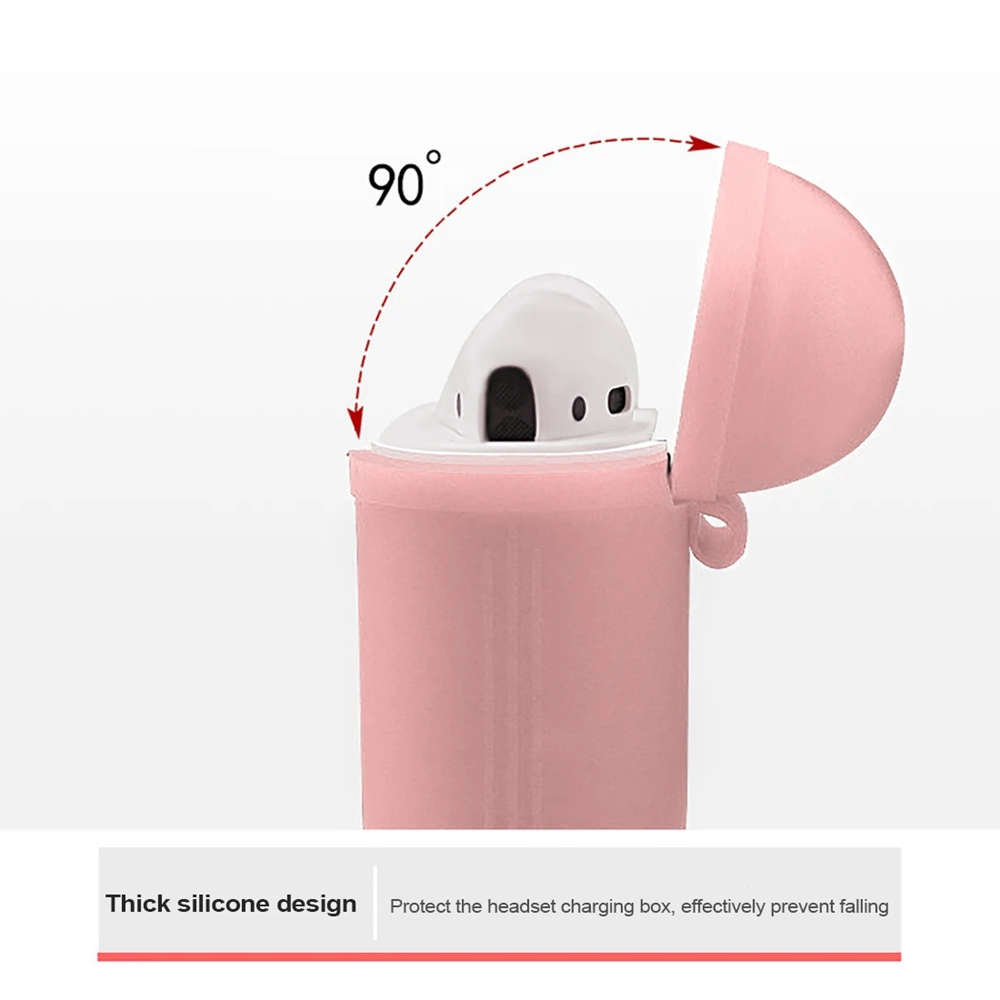 Ультратонкий Мягкий силиконовый чехол из ТПУ для Apple Airpods ударопрочный гарнитура