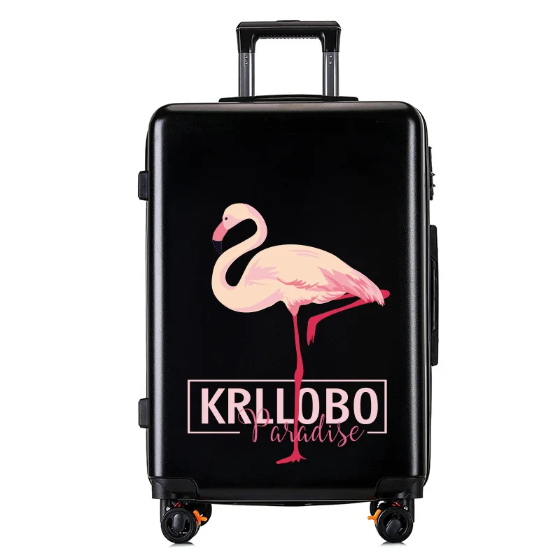 Travel suitcase Чемодан на колёсиках, студенческий чемодан на колесиках, багаж для путешествий, 20 дюймов, мультяшная каюта, сумка на колесиках, корейская модная сумка - Цвет: Travel suitcase