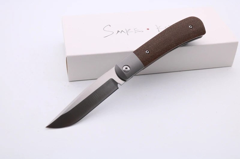 Ножи SMKE доставка из США складной нож Охотник с передним флиппером D2 лезвие