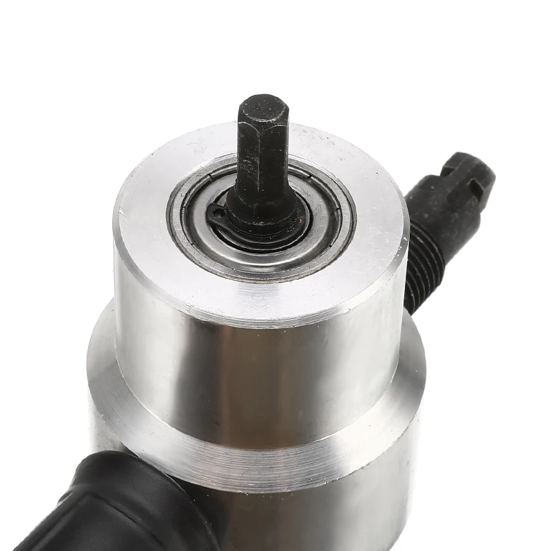 

Double Headed Sheet Metal Cutting Nibbler Metal Saw Cutter 360 Degree Adjustable Drill Attachment x 17.8 7.7cm