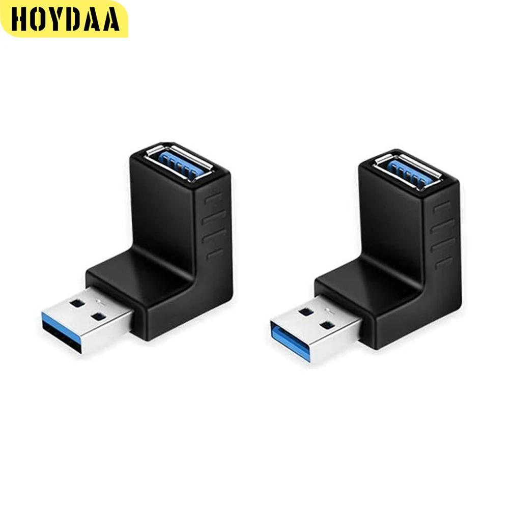 2 шт USB 3 0 адаптер Папа-мама расширение прямоугольный разъем (под углом 90 градусов)