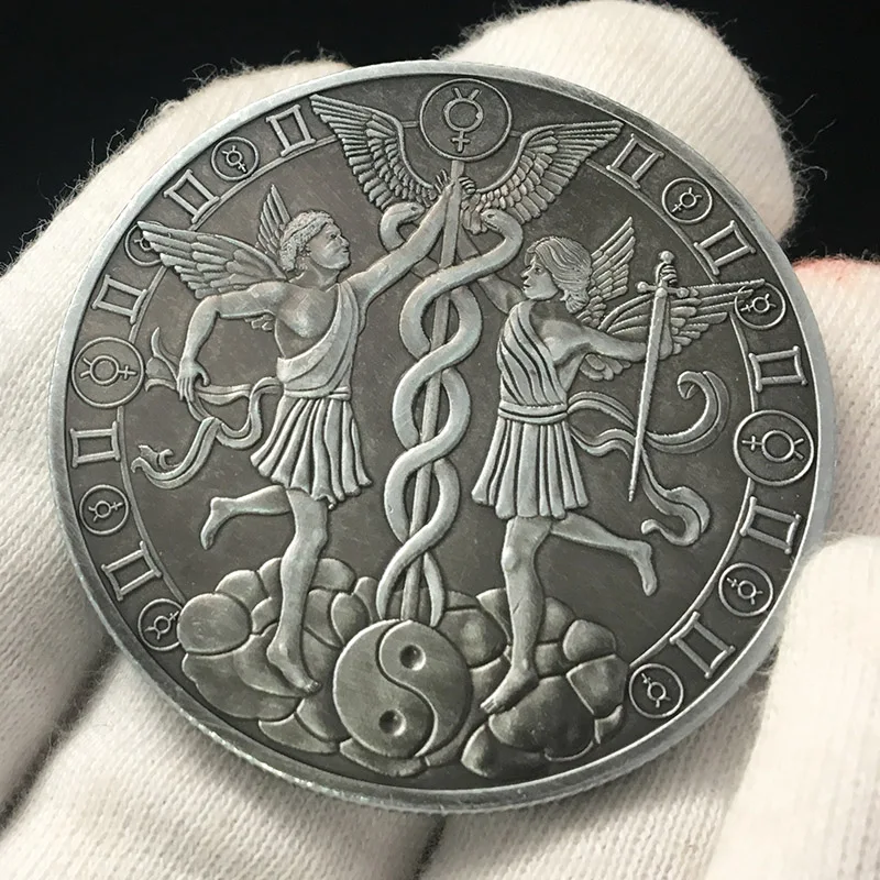 12 шт. в упаковке двенадцать созвездий зодиака Серебряная Юбилейные монеты евро