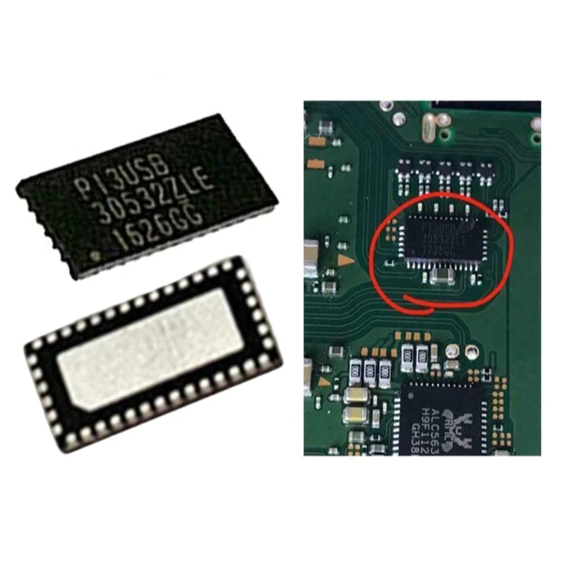 

Host Charging Management P13USB PI3USB Video Audio IC Chip Replacement Repair Part for NS Switch Console 2 Pieces