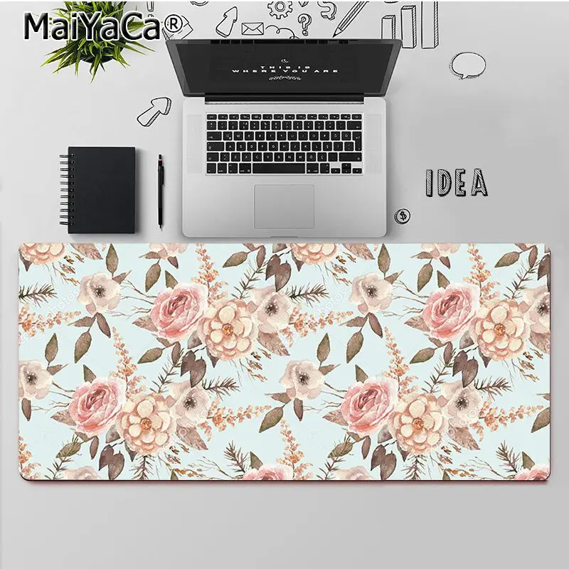 

MaiYaCa Top Quality Flower Cactus Beautiful Anime Mouse Mat Free Shipping Large Mouse Pad Keyboards Mat