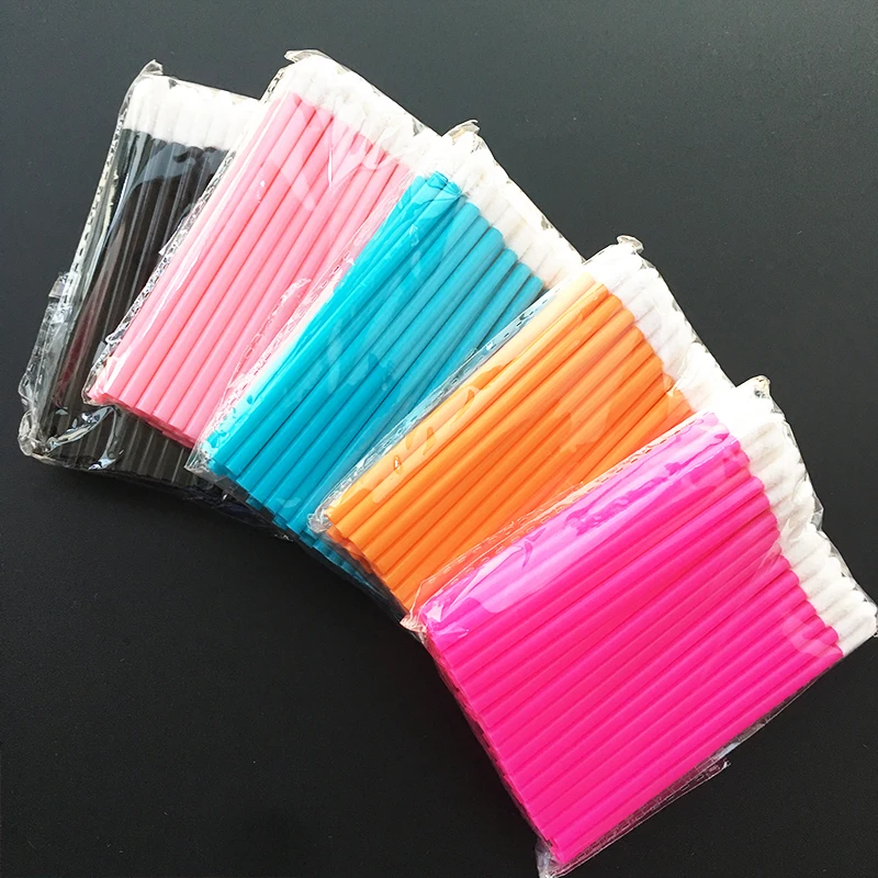 

Disposable Lip Brush Eyelash Makeup Brushes Lash Extension Mascara Applicator Lipstick Eyeshadow Wands Set Cosmetic Makeup Tool