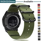 Ремешок для часов, браслет для Samsung Galaxy watch 46 мм 42 мм Active 2 Gear S3 FrontierHuawei watch GT 2, Amazfit Bip, 182022 мм