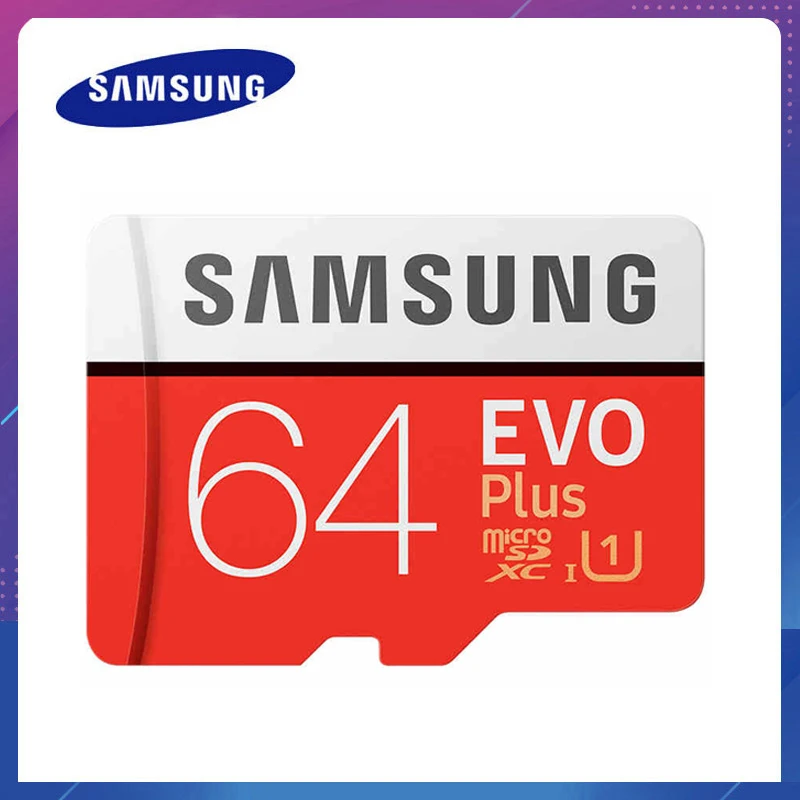 Бесплатная доставка Samsung карта памяти micro sd 32 Гб 64 128 ГБ 256 Class10 слот для карт 100 МБ/с.