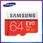 Бесплатная доставка Samsung карта памяти micro sd 32 Гб 64 Гб 128 ГБ 256 Class10 слот для карт памяти 100 МБс. SDXC U3 USH-I TF флеш-карта для смартфонов