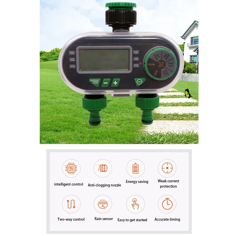 

YL21060 Digital Garden Water Timer Automatic Solenoid Valve Water Timer Garden Irrigation Controller