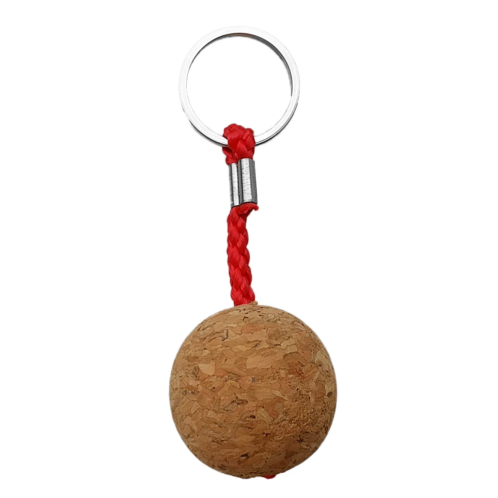 35mm Novelty Floating Cork Keyring Marine Sailing Kayaking Buoyant Key Ring | Boat Accessories