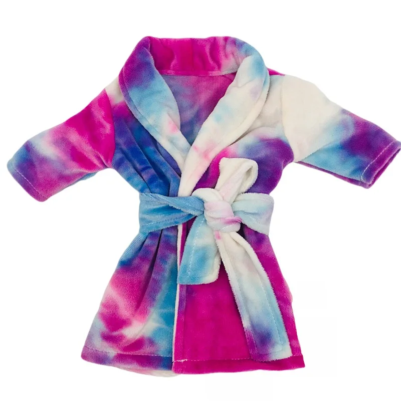 

10pcs/lot Colorful Suspender Pajama Suit Wear for 43cm baby Doll, Children best Birthday Gift(only sell clothes)