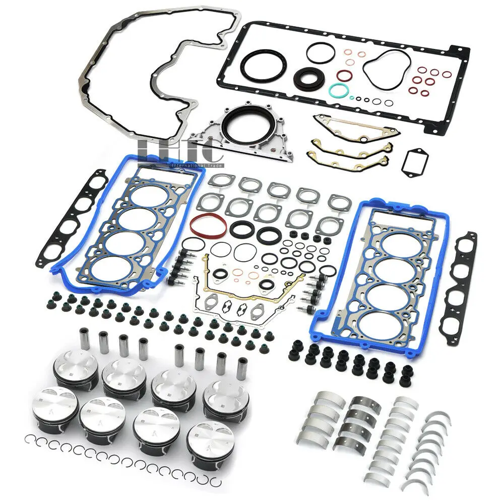 

Engine Rebuilding Overhaul Pistons Gasket Kit For BMW 550i 750Li E60 E65 E66 E53 E70 N62B48 N62TUB48 V8