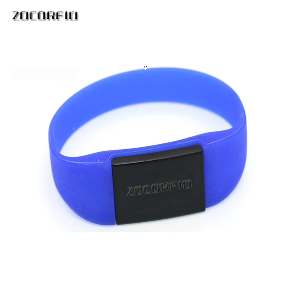 125KHZ T5577/EM4305 Rewritable RFID Bracelet Silicone Wristband Watch Copy Clone Blank Card In Access Control | Безопасность и