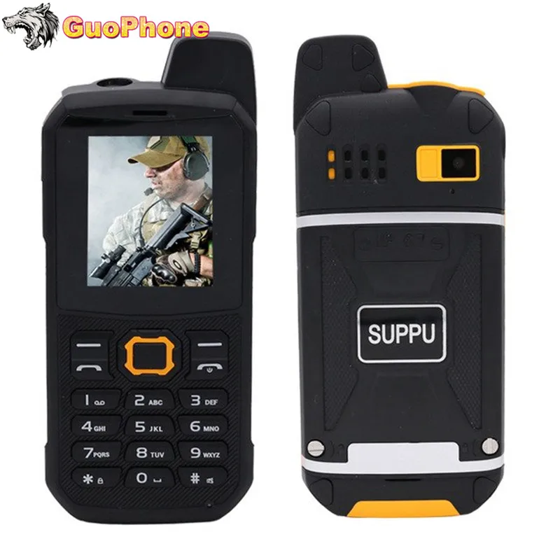 Водонепроницаемый внешний аккумулятор F68 IP67 мобильный телефон 2 дюйма