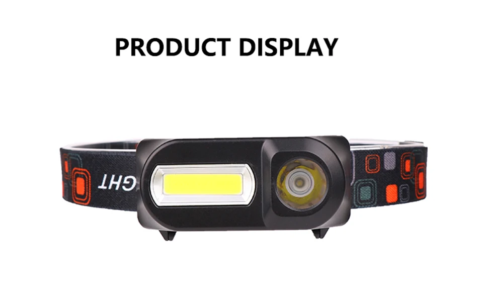 Litwod Z207403 светодиодный налобный светильник 1000LM CREE XM-L2 T6 COB Micro USB зарядное устройство Головной фонарь портативный светильник фонарь