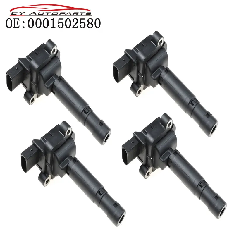 

Новая катушка зажигания для Mercedes Benz W204 C250 SLK250 2012-2015 0001502580 A0001502580, 4 шт.