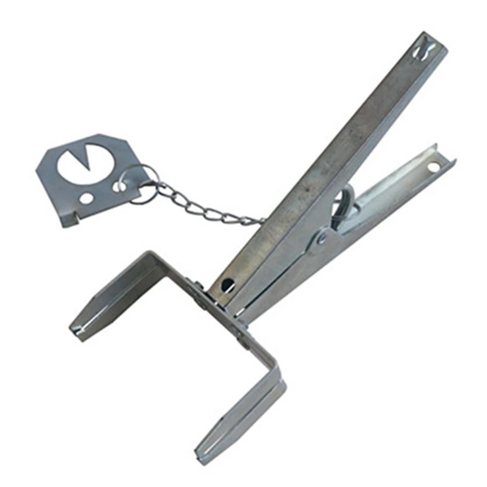 Коготь Многофункциональный Контроль Eliminator Scissor Тип мощный оцинкованный крот ловушка простая настройка многоразовая ловля случайный цвет
