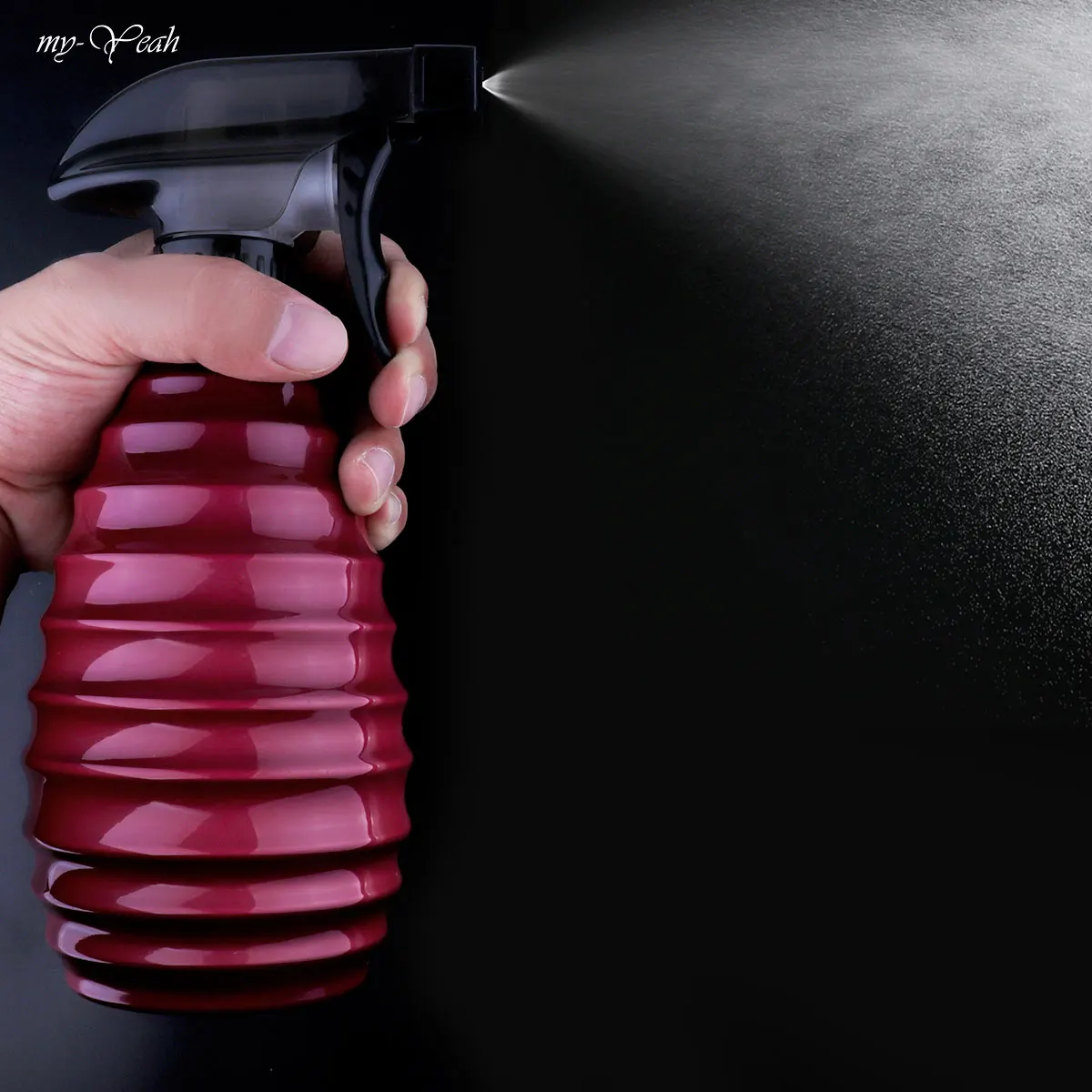 400 мл 7 цветов многоразового распыления пустая бутылка граната форма Pro