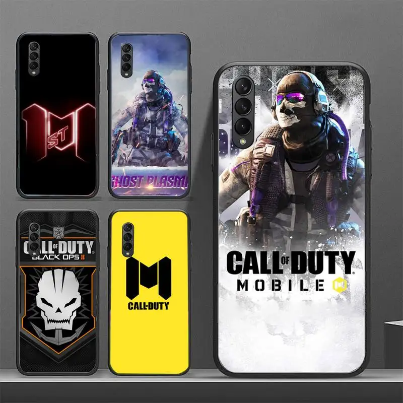 

Call of Duty COD Phone Case for Samsung A02 A52 A12 A8 Plus A9 2018 A10S A20 A30 A40 A50 A70 A72 A32 A30S A10 cover