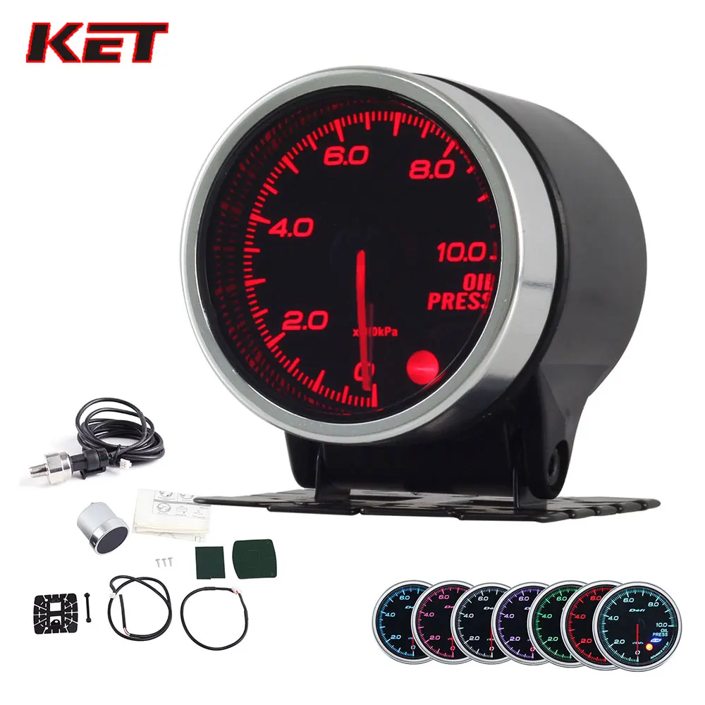 Дымовая линза 2 дюйма 52 мм 0 10 бар Масляный Пресс измеритель давления масла с