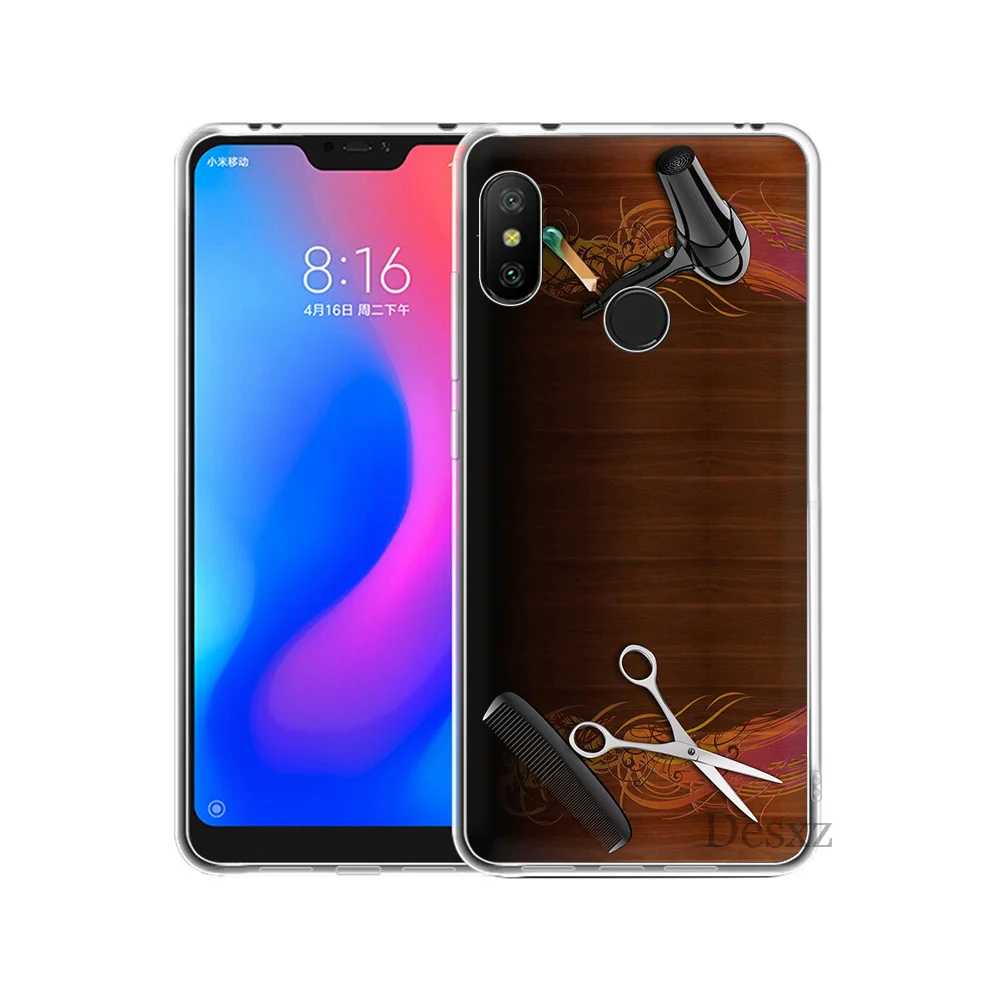 Чехол Stylist Scissor Bracket Switch Print Draw для Xiaomi Redmi mi 8 SE Note 5 5A 6 6X Pro X 2S A2 Lite Plus 4X 4A S2 F1 7 GO |