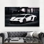 Картина на холсте автомобиль картина спортивный автомобиль Lamborghini LP750 художественный плакат гостиная настенное украшение новая каллиграфия картина печать