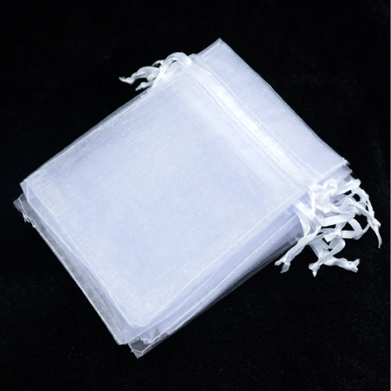 Сумки из органзы для украшений 50 шт.