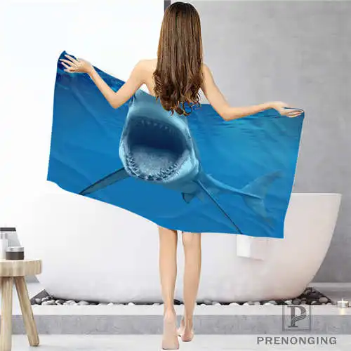 Пользовательский Дельфин (2) тряпка для ванной комнаты полотенце s лица/банное
