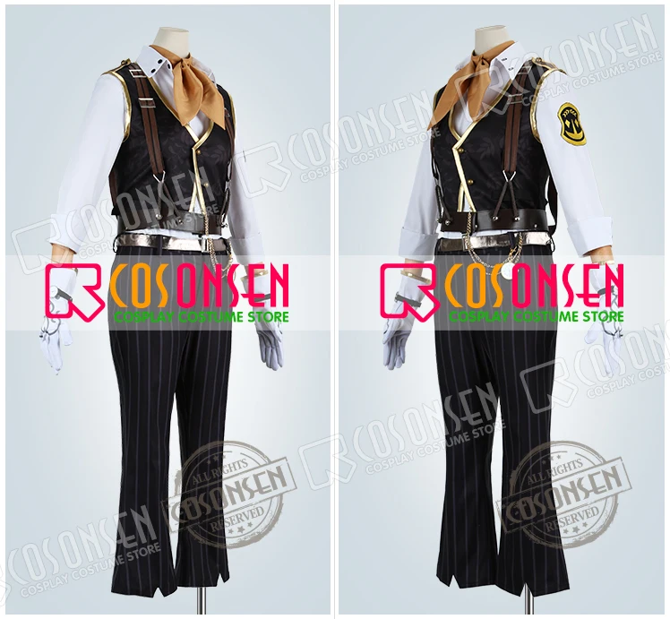 Goedkoop Game Identiteit V Norton Campbell Cosplay Kostuum Survivor Prospector Originele Huid Monster Manager Cosplay Halloween Kostuum