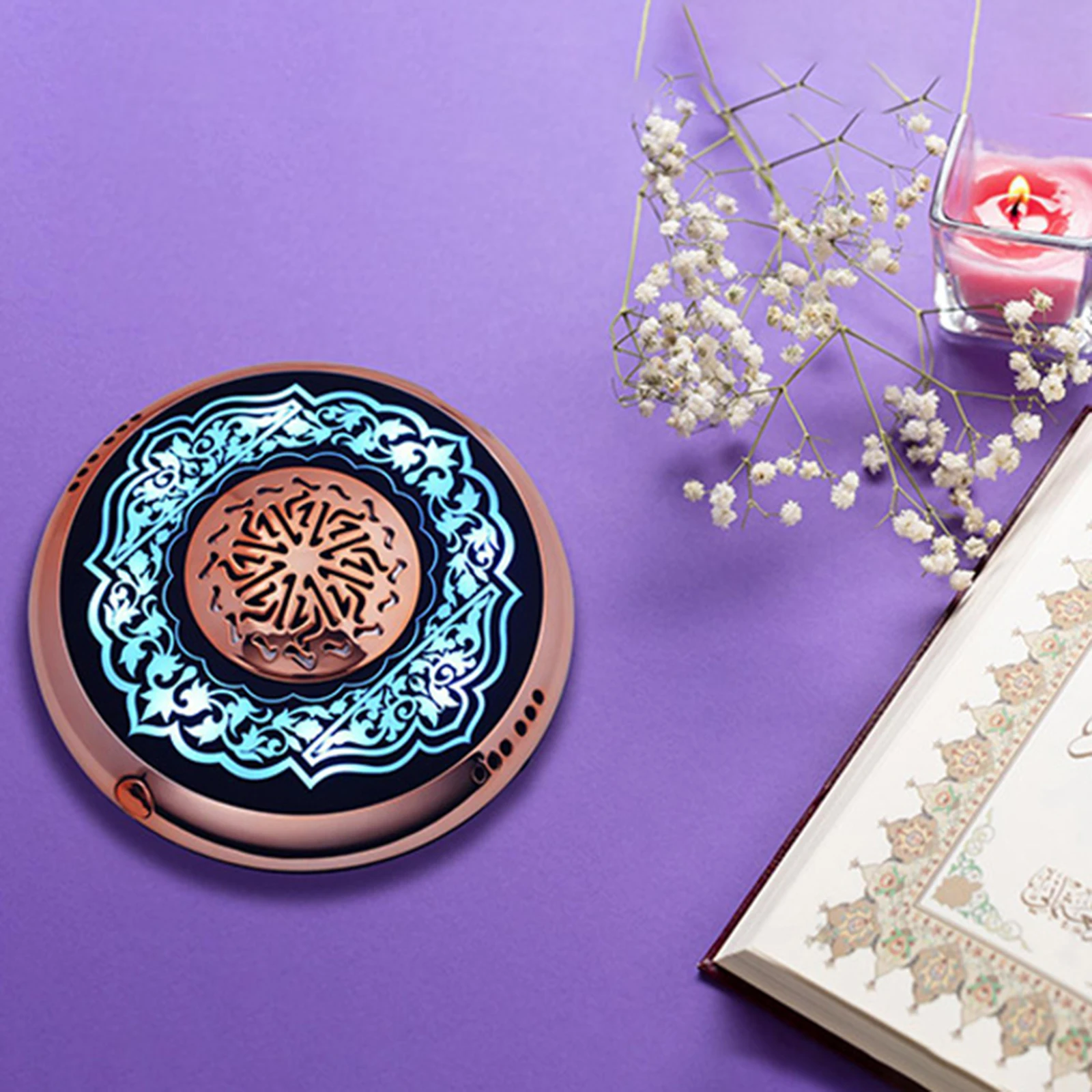 LED Light Speaker Bluetooth APP Control FM MP3 Player Support Many Languages Including English Arabic Urdu | Дом и сад