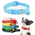 Ошейник для кошек, щенков, блошиных собак, ошейников с колокольчиком, изделие для домашних животных, милый быстросъемный ошейник для кошек, безопасные очаровательные аксессуары для кошек