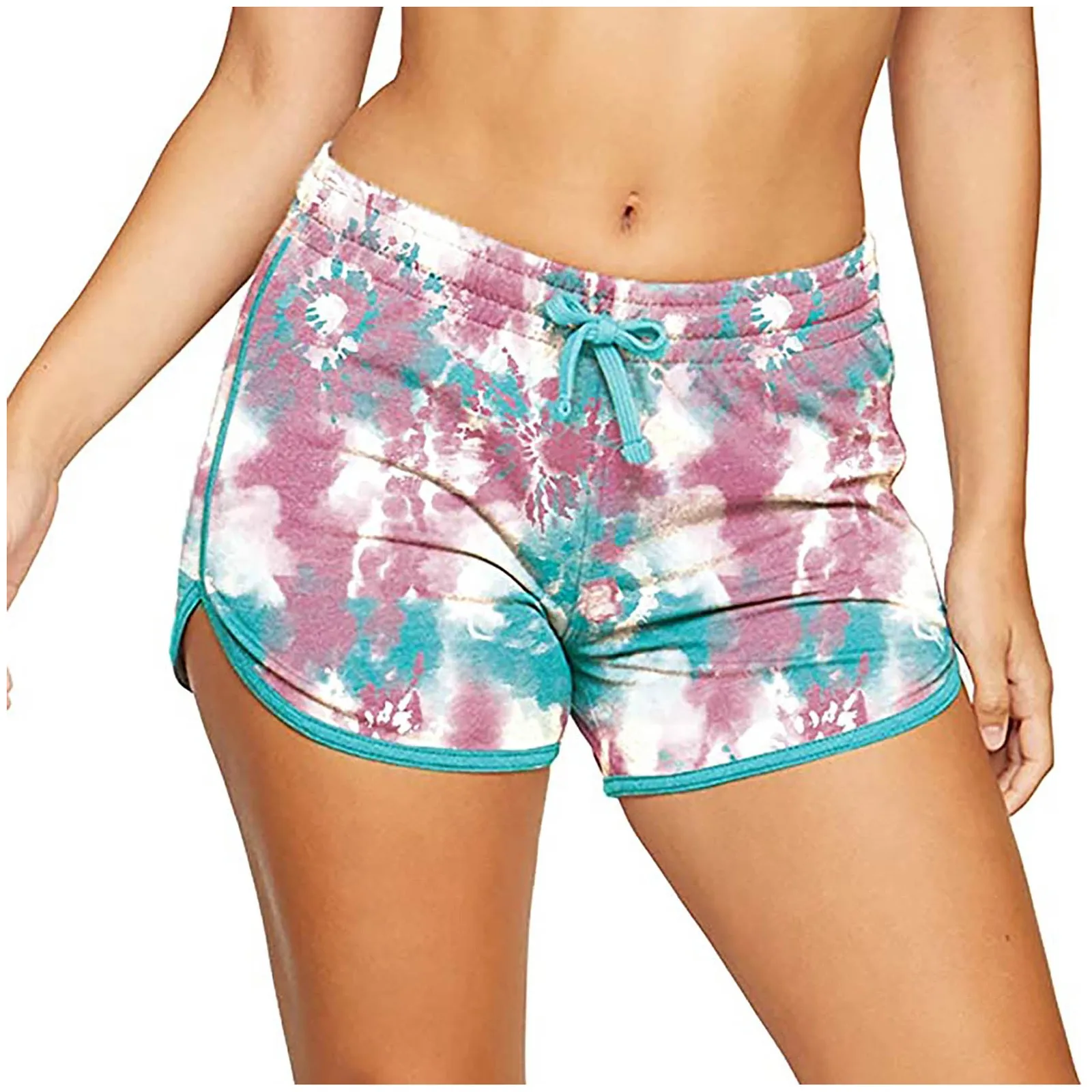 

Women's Shorts Fashion Print Loose Fitness Running Shorts Summer Casual Ladies Workout Gym Bottoms Female Jogging Sweatshorts