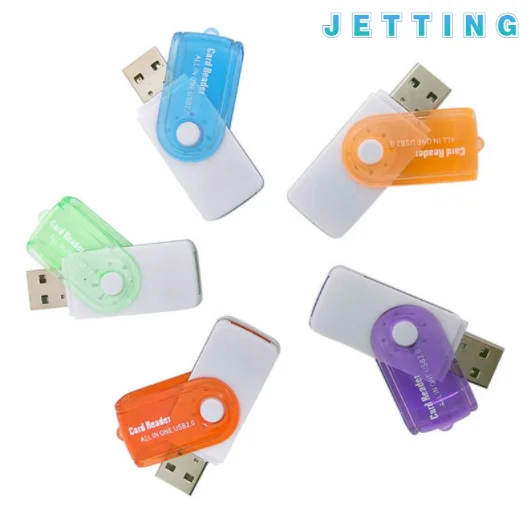 

1pcs High Speed Multi-Function USB Card Reader 4 In 1 For MS MS-PRO TF Micro Memory Card Smart Reader