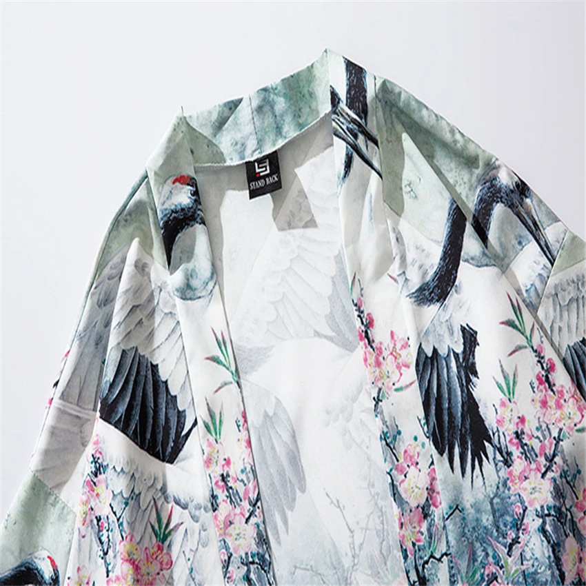 Кимоно для взрослых в японском стиле Традиционная японская одежда с принтом