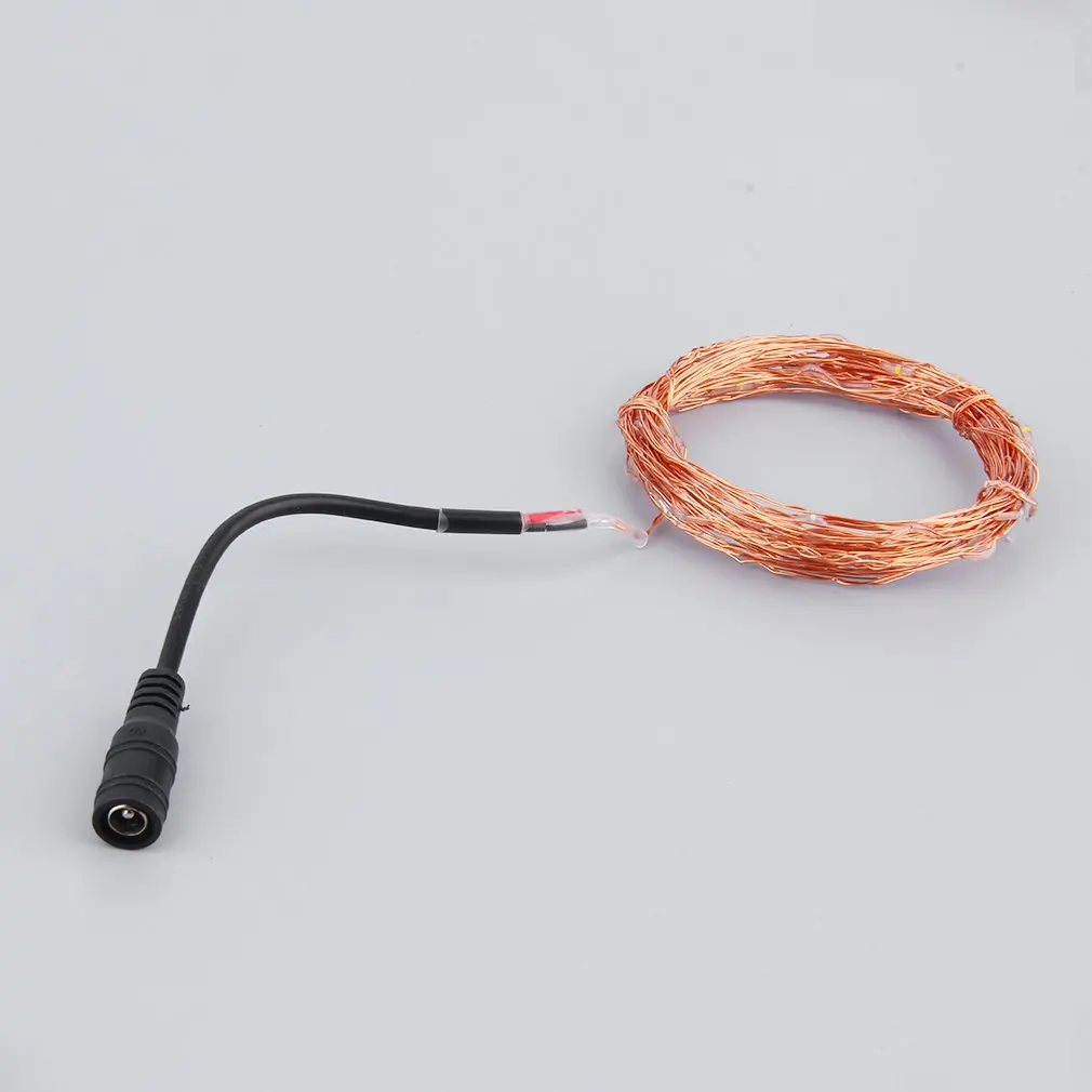 

1 pcs 5M 50 LED Copper Wire Xmas Wedding Party String Fairy Light Lamp DC 12V