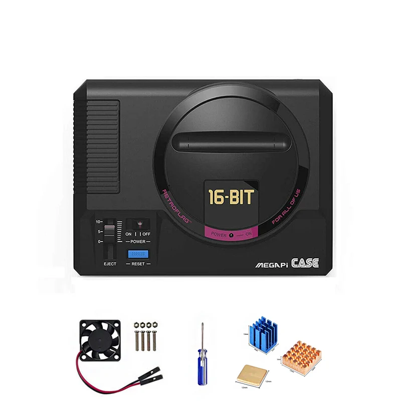 Чехол MEGAPi Retroflag с классическим проводным USB геймпадом игровой контроллер