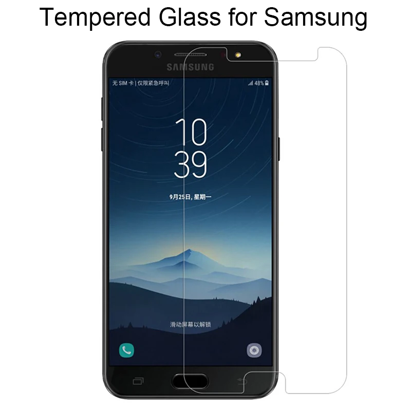

2pcs 9H HD Screen Protector for Samsung Galaxy S7 S6 S5 S4 Mini Toughed Hard Tempered Glass Protective Glass On Galaxy S3 Neo S2