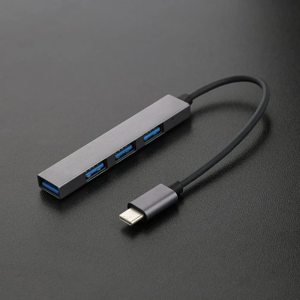 4 USB 3 1 к USB-C адаптер Type-C концентратор для Macbook Pro мобильного телефона ноутбука |