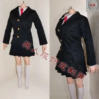 16 japanese anime female student shool uniform suit clothes set fit 12 figure