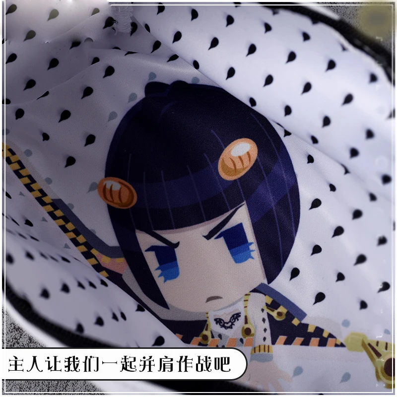 1pcs Anime JoJo's Bizarre Adventure Pencil Case Cartoon Golden Wind Cosplay Prop Student Stationery Holder Pen Bag Cosmetic |