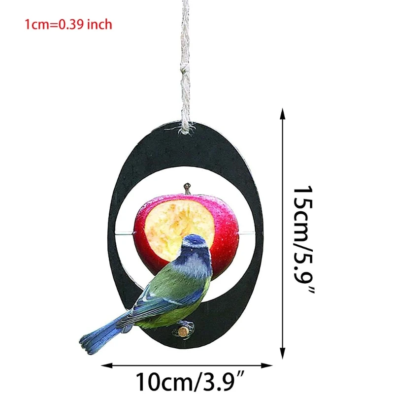 

Wooden Bird Feede for Outdoor Garden Bird Feeder Decoration ,Wild Bird Feeder Hanging for Garden Yard Decoration 85DB