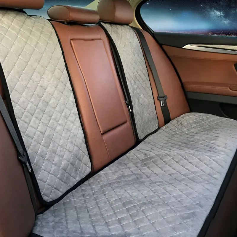 Rownfur накидка на сиденье автомобиля из алькантары искусственый замши летные авто